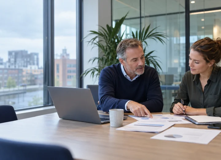 Werkgever bespreekt met een medewerker de aanstelling en taken van de preventiemedewerker.