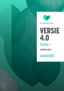 CO2-Prestatieladder handboek 4.0 trede 1