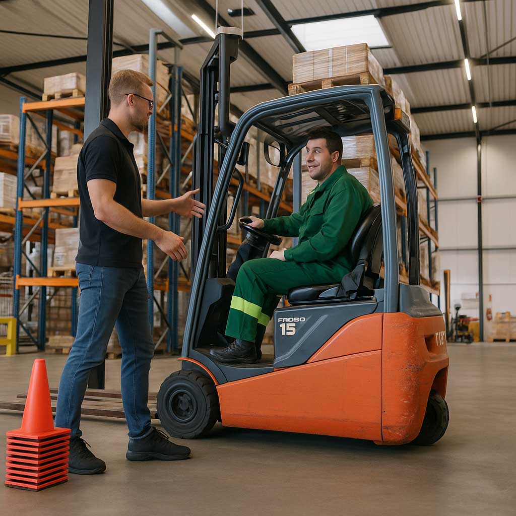 Heftruck cursus certificaat geldigheid