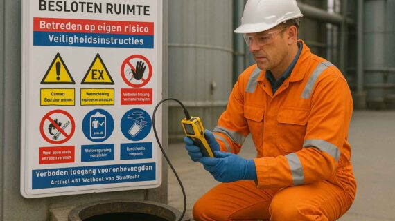 Cursus gasmeten besloten ruimte certificaat