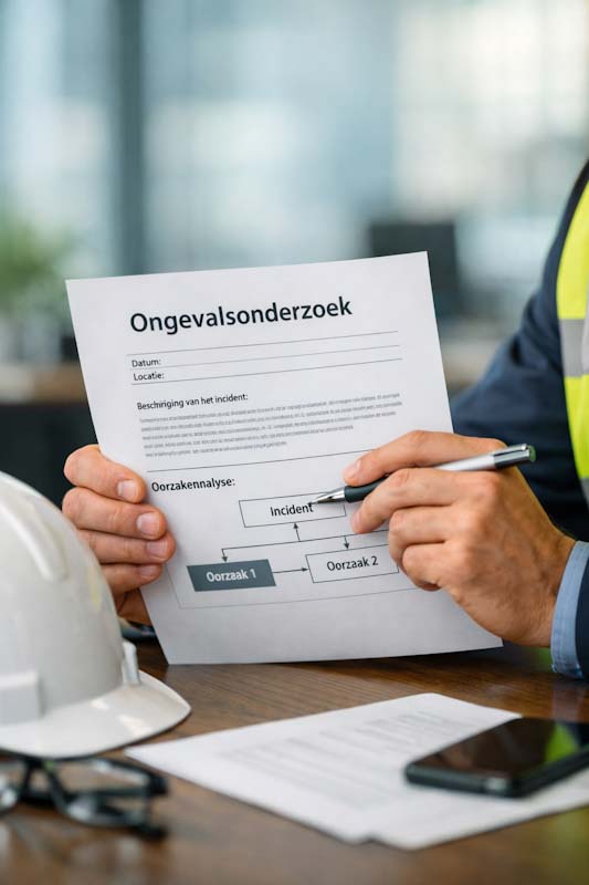 Ongevalsonderzoek analyse 5x why rootcause