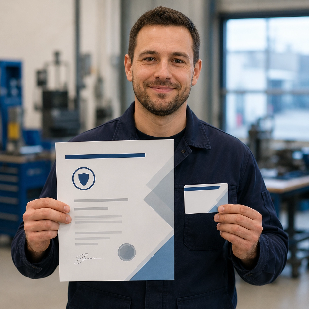 VCA Basis diploma behalen Medewerker met certificaat en pas na het succesvol afronden van VCA Basis.