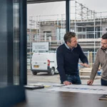 Veiligheidsadviseur bereidt samen met een Nederlands bouwbedrijf de SCL-audit voor.