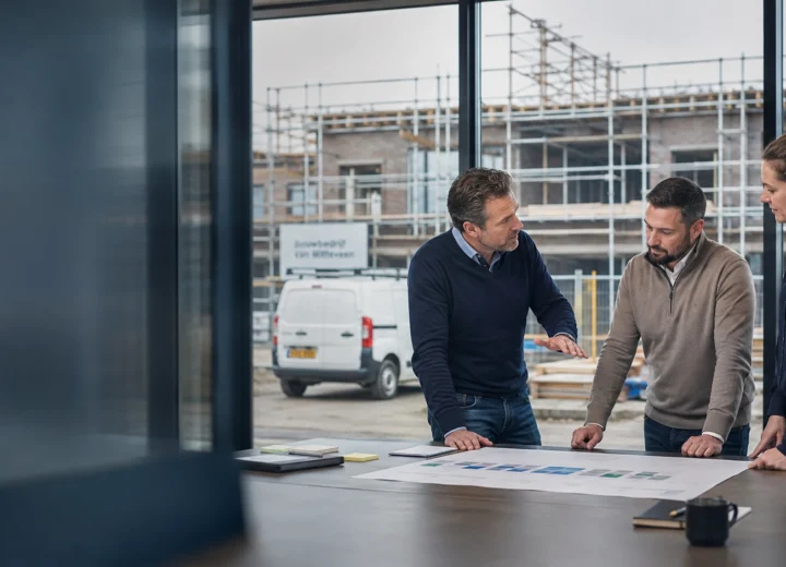 Veiligheidsadviseur bereidt samen met een Nederlands bouwbedrijf de SCL-audit voor.